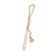 18R ダイヤモンド バイ ザ ヤード ペンダント 0.07ct 41cm 28274521