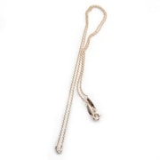 18R ダイヤモンド バイ ザ ヤード ペンダント 0.03ct 41cm 28334192