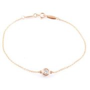 18R ダイヤモンド バイ ザ ヤード ブレスレット 0.1ct 18.5cm 33943423