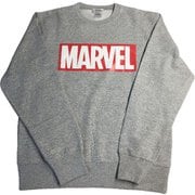 SPAP1315 MARVEL ロゴ スウェット GY M [キャラクターグッズ]