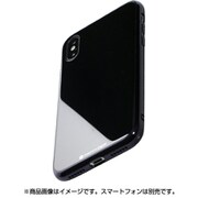 DCS-IP18STGGMBK [iPhone XS/X ハイブリッドケース Etanze（エタンゼ）ソリッドガラスタイプ ブラック]