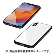 DCS-IP18MTGGMWH [iPhone XR ハイブリッドケース Etanze（エタンゼ）ソリッドガラスタイプ ホワイト]