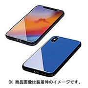 DCS-IP18MTGGMBU [iPhone XR ハイブリッドケース Etanze（エタンゼ）ソリッドガラスタイプ サーフブルー]