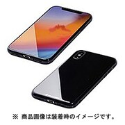 DCS-IP18LTGGMBK [iPhone XS Max ハイブリッドケース Etanze（エタンゼ）ソリッドガラスタイプ ブラック]