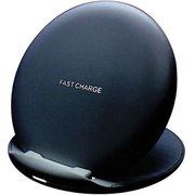 CONSON Qi(チー)対応 ワイヤレス充電器 2WAY 7.5W対応 サークル ブラック WC-2W-CI-BK