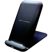 CONSON Qi(チー)対応 ワイヤレス充電器 2WAY 7.5W対応 スクエア ブラック WC-2W-SQ-BK