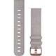 010-12691-17 [QuickReleaseバンド 20mm GraySuedeRoseGold Leather]