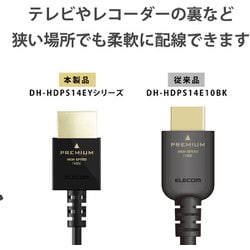 ヨドバシ.com - エレコム ELECOM DH-HDP14EY10BK HDMIケーブル/Premium