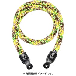 カメラ用ネックストラップ ブレイドカメラストラップ イエローミックス Braid Camera Strap Yellow mix 125cm