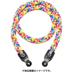 カメラ用ネックストラップ ブレイドカメラストラップ レインボー Braid Camera Strap Rainbow 100cm