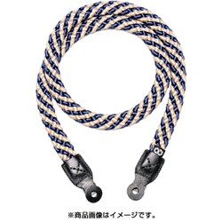 カメラ用ネックストラップ ブレイドカメラストラップ ベージュ/ネイビー Braid Camera Strap Beige/Navy 125cm
