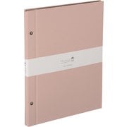 ハルマー ビス式フリーアルバム A4ピンク A-HRA4-301-P