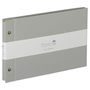 ハルマー ビス式フリーアルバム A5グレー A-HRA5-101-N