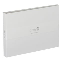 ハルマー ポケツトアルバム2L40枚 ホワイト A-HR2LP-301-W