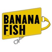 BANANA FISH パスケース ロゴイエロー [キャラクターグッズ]