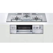 ガスビルトインコンロ 「デリシア」 都市ガス12/13A用 AC100V電源タイプ 天板幅75cmタイプ ガスビルトインオーブン接続不可タイプ ダッチオーブン付属 RHS72W22E4V2D-STW/13A