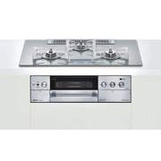 ガスビルトインコンロ 「デリシア」 プロパンガスLPG用 AC100V電源タイプ 天板幅75cmタイプ ガスビルトインオーブン接続不可タイプ ダッチオーブン付属 RHS72W22E4V2D-STW/LP