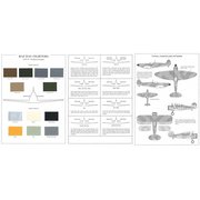 塗装カラーチャート ILDCC001 英空軍戦闘機・WW.II ヨーロッパ戦線 [プラモデル用品]