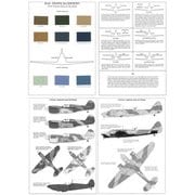 塗装カラーチャート ILDCC007 英空軍機・WW.II トロピカル・デザート [プラモデル用品]
