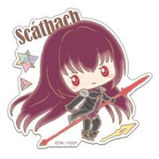 Fate/Grand Order by Sanrio ビッグダイカットステッカー ランサー/スカサハ [キャラクターグッズ]