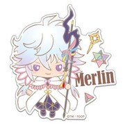 Fate/Grand Order by Sanrio ビッグダイカットステッカー キャスター/マーリン [キャラクターグッズ]