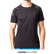 ランニングシヨートスリーブトップ 154662 001_パフォーマンスブラック Lサイズ [ランニングシャツ メンズ]