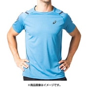 154662 400 レーズブルー ランニングショートスリーブトップ L