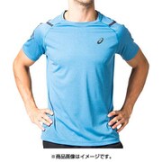 154662 400 レーズブルー ランニングショートスリーブトップ XL