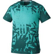 154665 300 ジャングル RUNプリントSSトップ XL