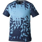154665 400 アズール RUNプリントSSトップ XL