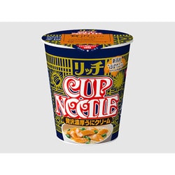 ヨドバシ Com 日清食品 季節品 カップヌードル リッチ 贅沢濃厚うにクリーム 72g 通販 全品無料配達