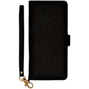 Galaxy Note9 手帳型ケース ハンドストラップ付き ブラック 4504GXN9BO (BK)