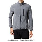 2021A002 001-2XL [RUNストレッチウーブンジャケット メンズ 2XLサイズ パフォーマンスブラックモク]