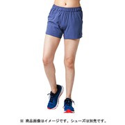 2022A003 400-L [W'SRUNストレッチウーブンショーツ レディース Lサイズ ブループリントモク]