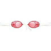 DHN809 23 レッド TIノンクッションゴーグル F