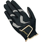 GGP503 9010 ブラックXシルバー ハイパーグリップグローブ M