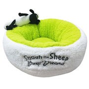 Sheep Dreams ショーン ラウンドベッド S グリーン [犬/猫用 ベッド]