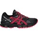 TJG018 001 BLACK/DIVA PINK LADY GEL-SNOWRIDE 22.5