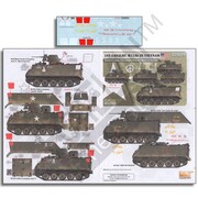 D356255 ベトナム戦争における第23歩兵師団所属のM113 [1/35スケール ミリタリーデカール]