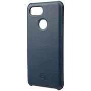 Google Pixel 3 [シェル型レザーケース Italian Genuine Leather Shell Case ネイビー]