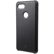 Google Pixel 3 XL [シェル型レザーケース Italian Genuine Leather Shell Case ブラック]