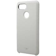 Google Pixel 3 [シェル型PUレザーケース COLORS “EURO Passione” PU Leather Shell グレー]