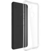 Google Pixel 3 XL [シェル型ハイブリッドケース COLORS “Glass Hybrid” Shell Case クリア]