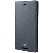 Google Pixel 3 XL [手帳型PUレザーケース COLORS “EURO Passione” PU Leather Book Case ネイビー]