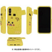 POKE-612A [シリコンケース iPhone XS/X ポケモンクエスト ピカチュウ]