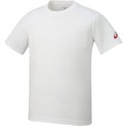 XA6188 0123 ホワイトXレッド ASQR3Tシャツ 2XO