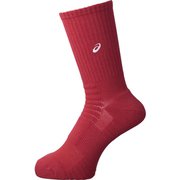 XAS357 23 24cm [カラーソックス25 レッド]