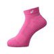 XAS457 16 24cm [カラーソックス10 ローズピンク]