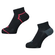 XAS463 90 22cm [2足組ソックス10 ブラック]