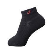 XAS855 9023 20cm [Jr.ソックス10 ブラック×レッド]